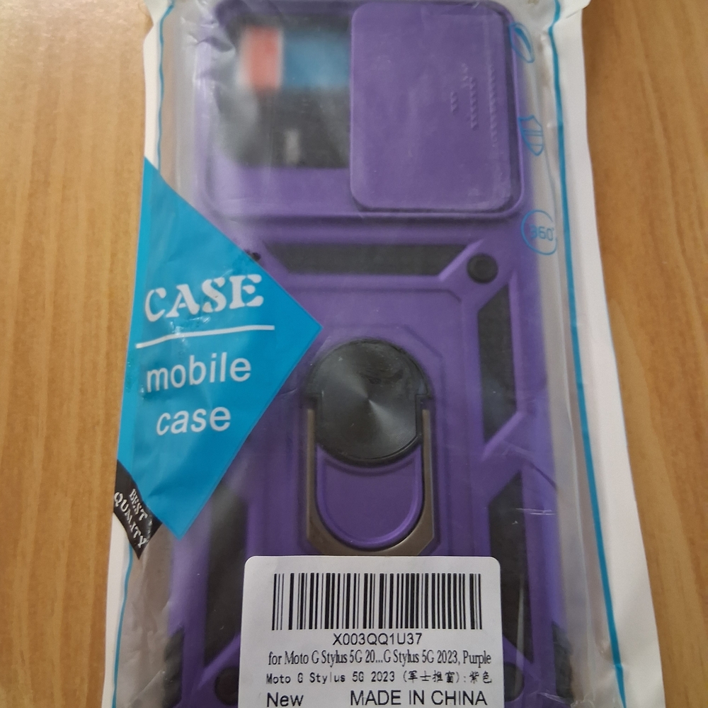 Moto G Stylus 5G 2023 Purple Protective Case